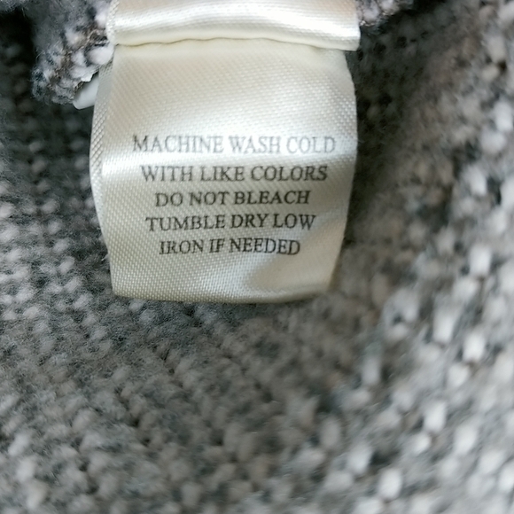 Dylan by True Grit Sweater Womens S Relaxed V-Neck Long Sleeve Fleece Knit - Picture 7 of 7